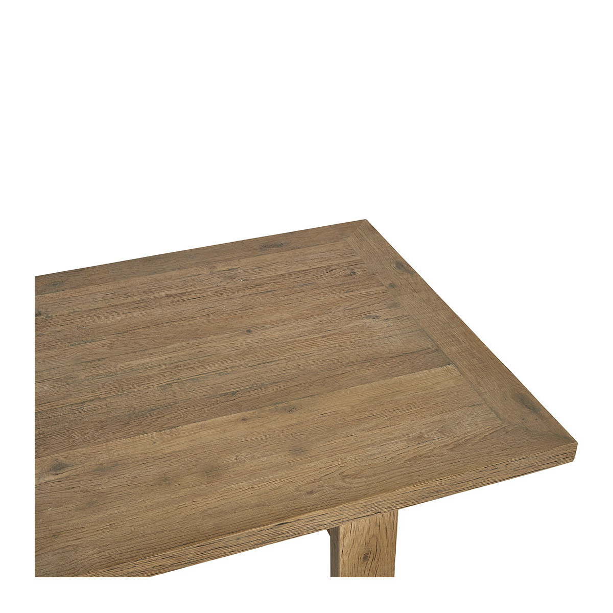 Table basse MARCELLE bois clair, BLANC D’IVOIRE