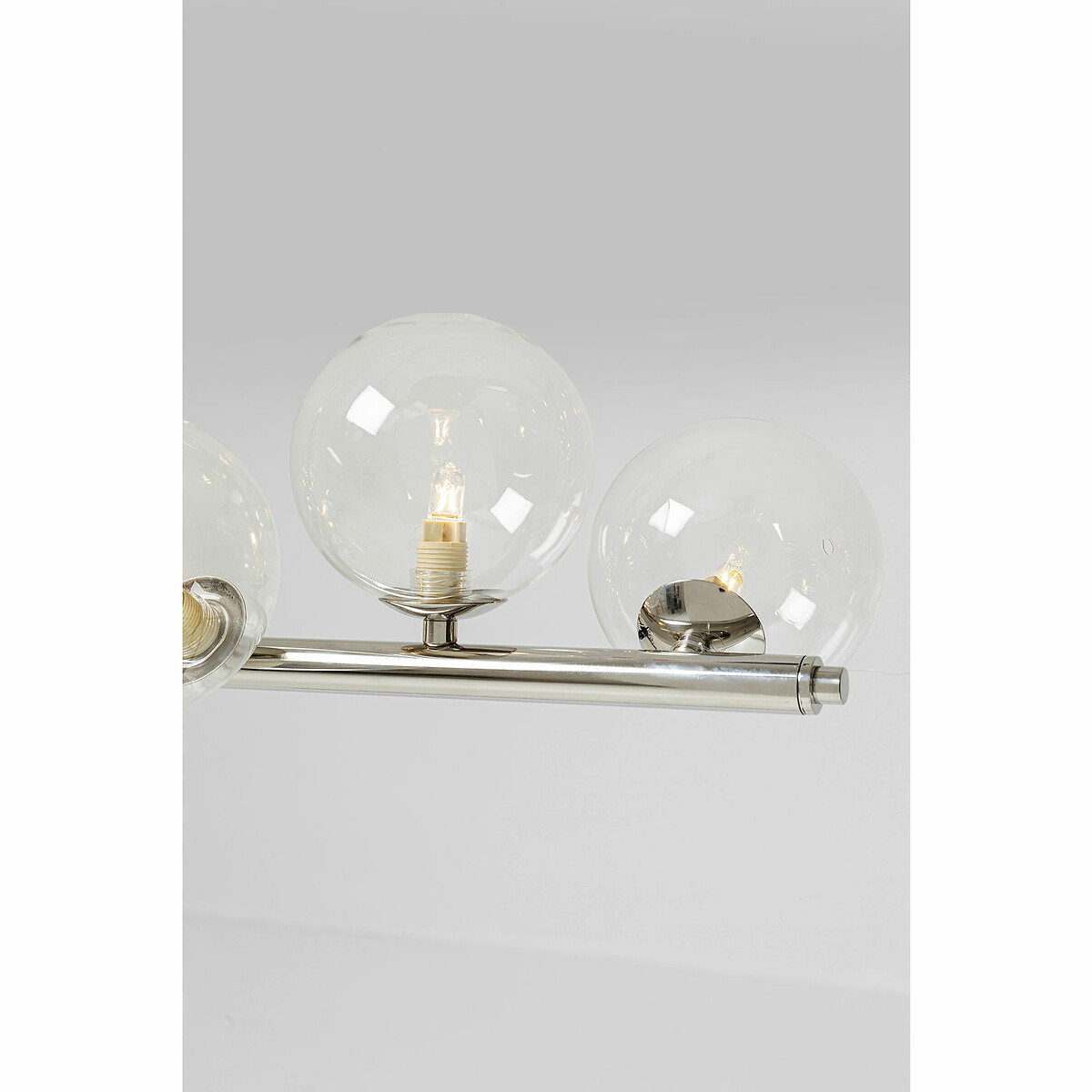 Hängeleuchte Scala Balls Chrome 150cm silberfarben, KARE DESIGN