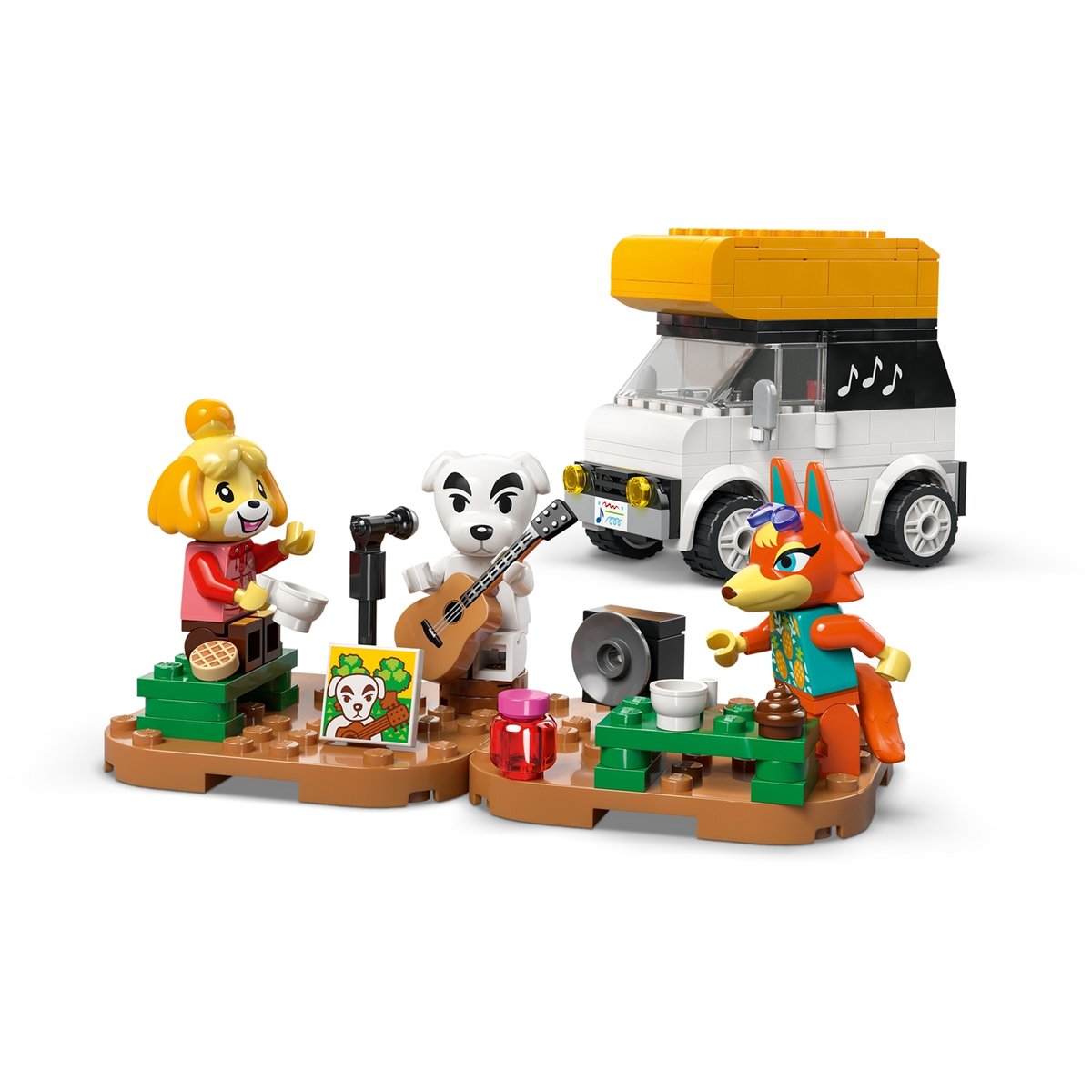 LEGO Animal Crossing - Concert de Kéké sur la place - 77052 multicolore, LEGO