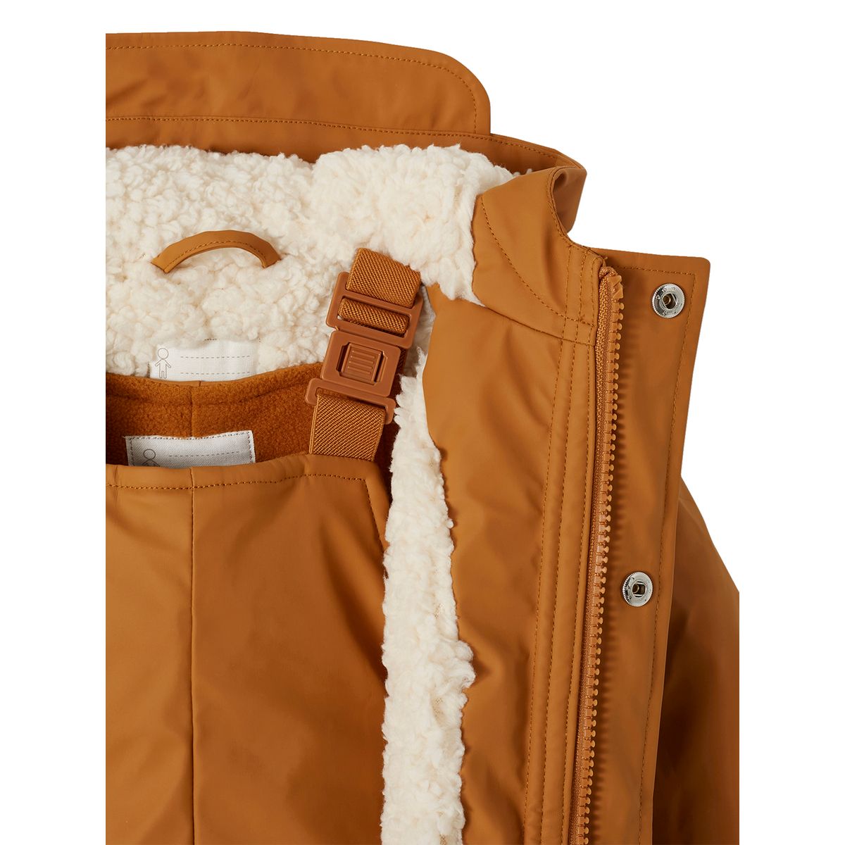 Manteau et pantalon de pluie caramel, VERTBAUDET