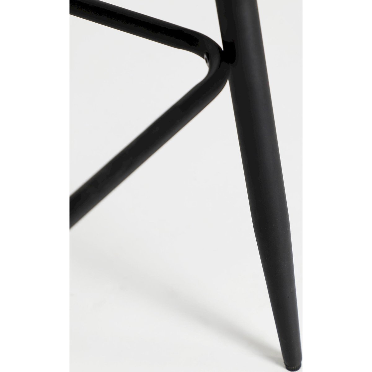 Tabouret de bar contemporain collection S.MERANO vert marbré et noir, RECOLLECTION