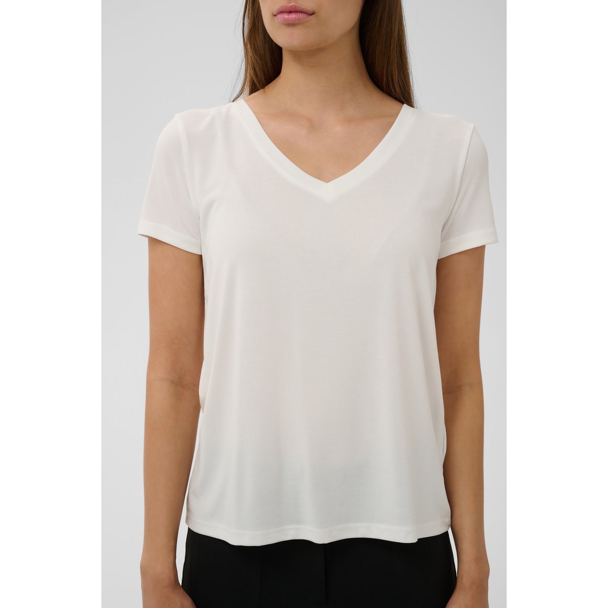 T-shirt blanc broken white, SOAKED IN LUXURY