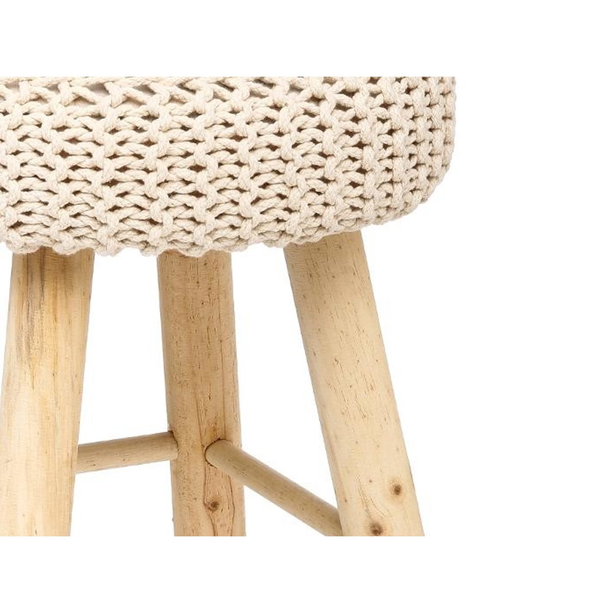 Tabouret SUZETTE beige, ATMOSPHERA