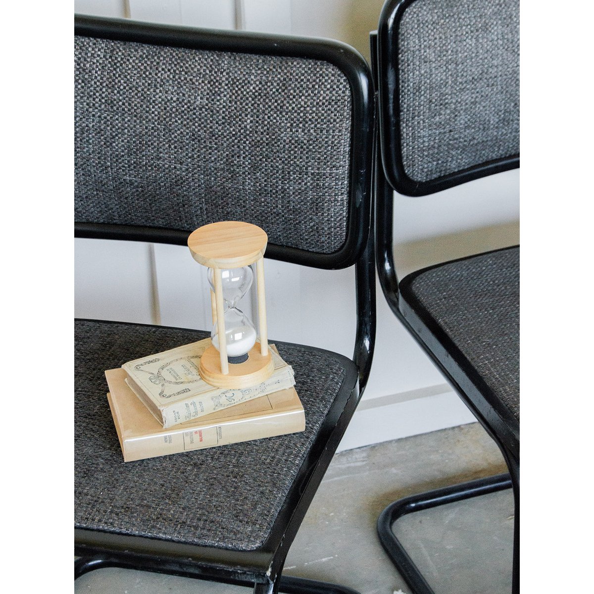 Chaise Breuer noire Diana N°291 - Bon état noir, DEBONGOUT