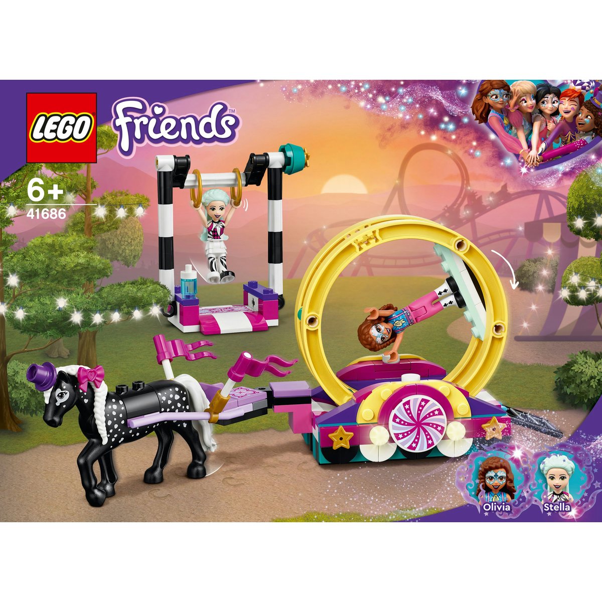 Les acrobaties magiques couleur unique, LEGO
