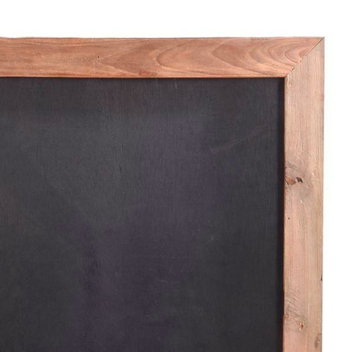 Tableau ardoise mural bois de teck 100x70cm bois, WADIGA