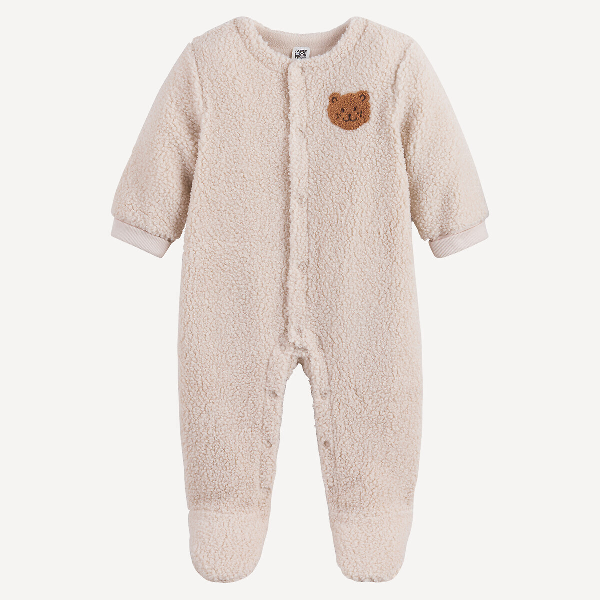 Surpyjama en sherpa beige, LA REDOUTE COLLECTIONS