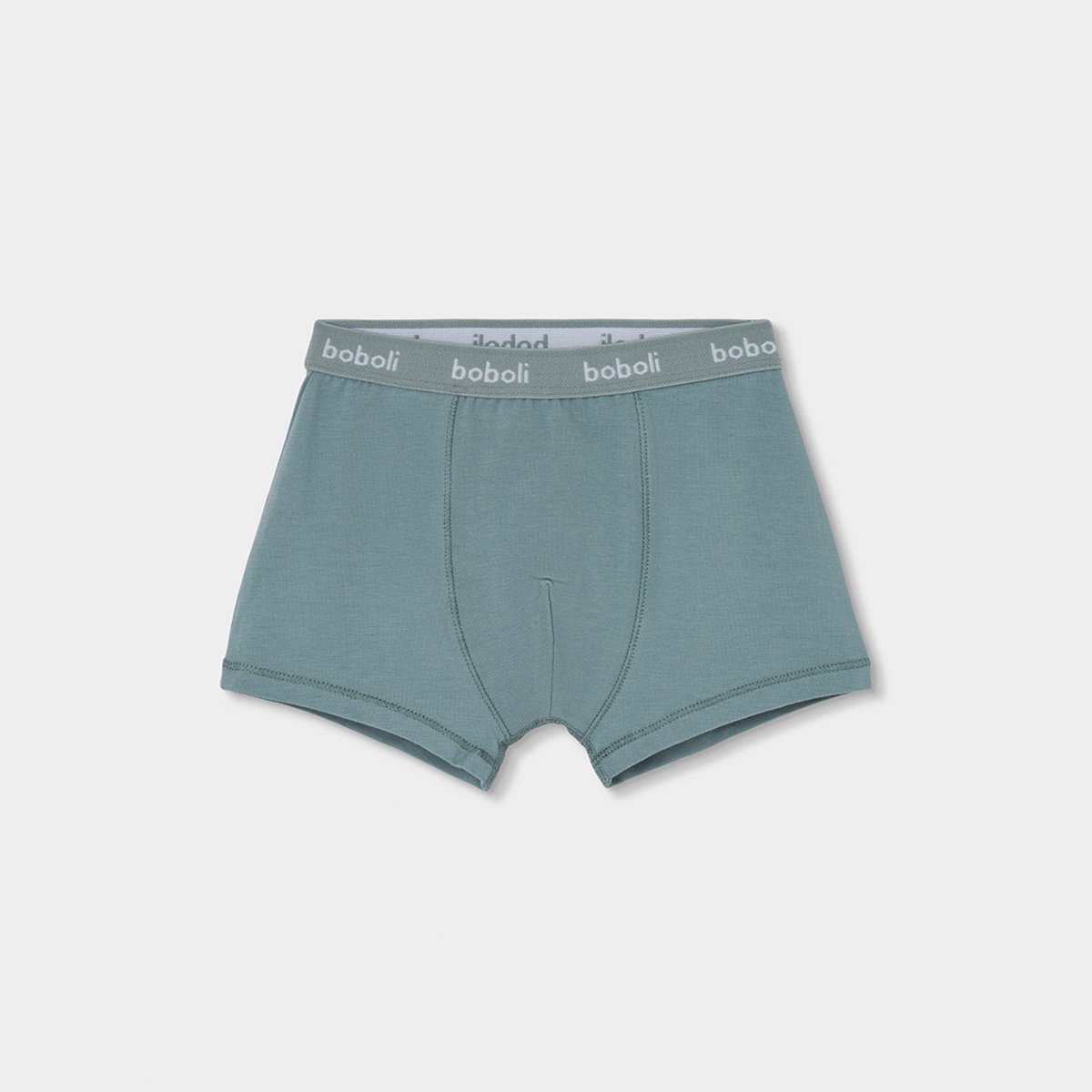 Lot 3 boxers garçon imprimé carreaux vert, BOBOLI