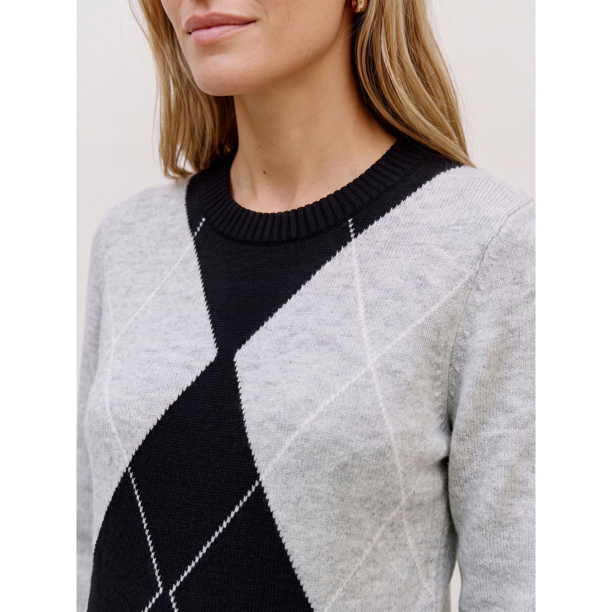 Robe light grey melange 1, MAMA LICIOUS