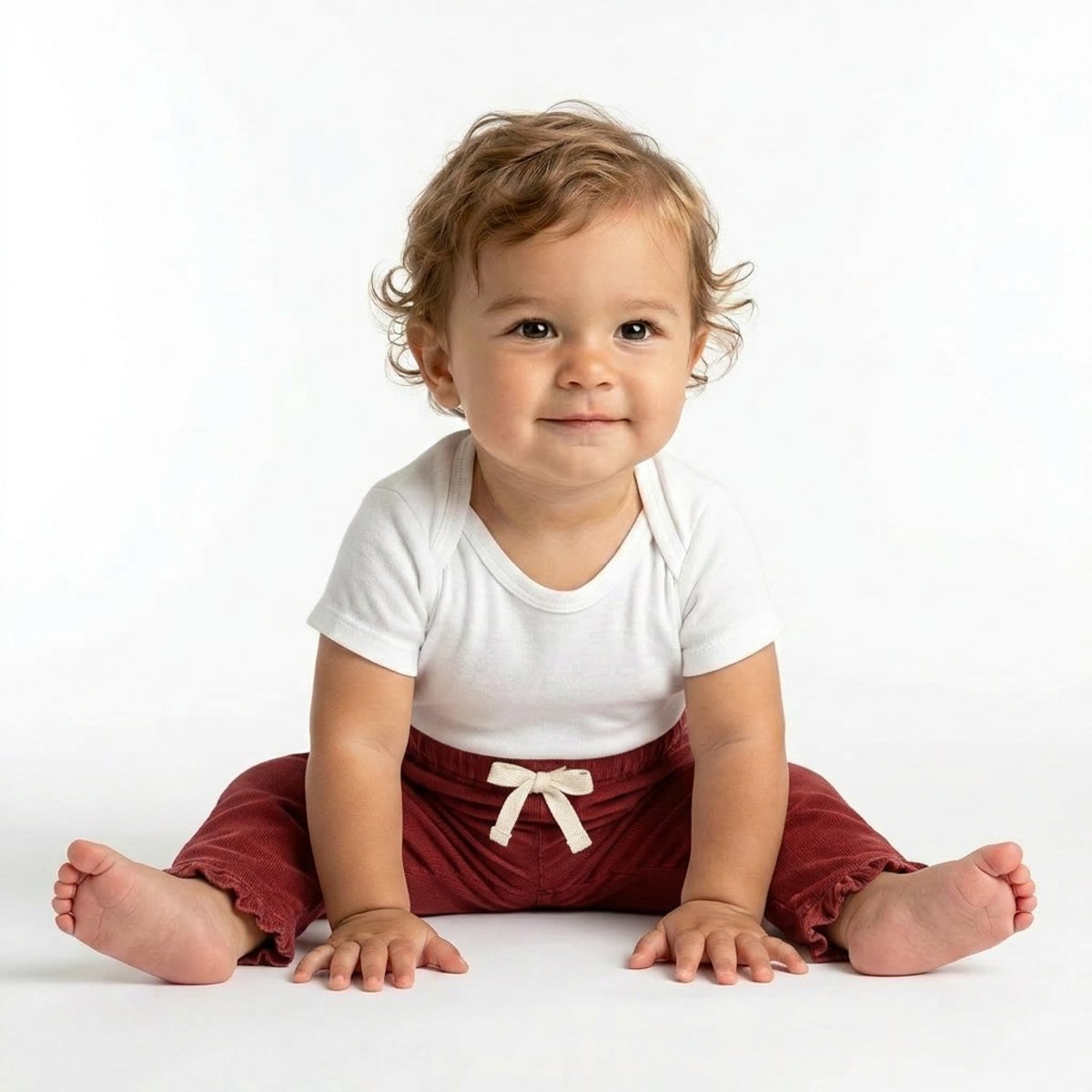 Pantalon bébé - Très bon état rouge, MARIE PUCE