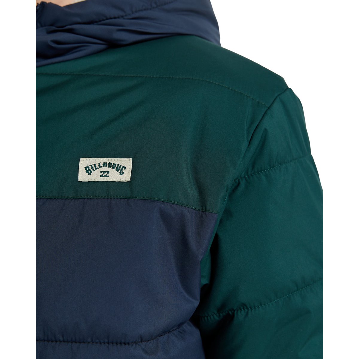 Veste légère matelassée en polyester JOURNEY HOODED bleu navy, BILLABONG