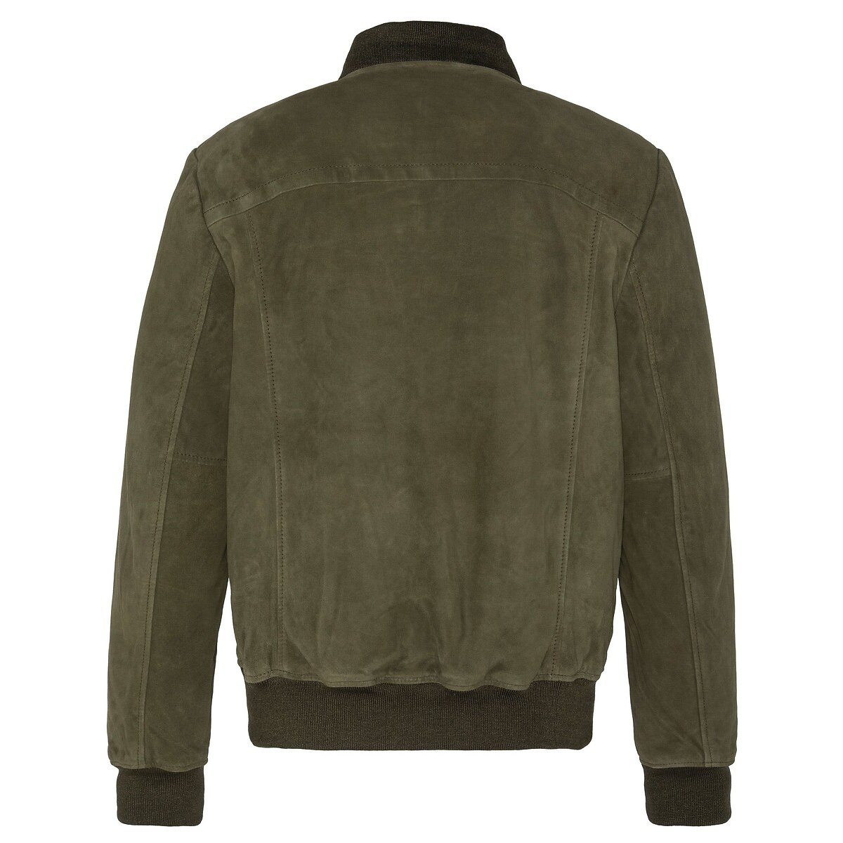 Bomber in pelle di capra LC300 verde kaki, SCHOTT