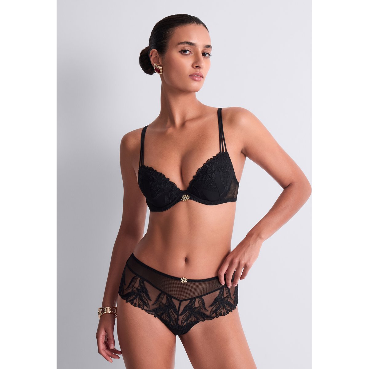 Shorty Sweet Euphoria noir, AUBADE