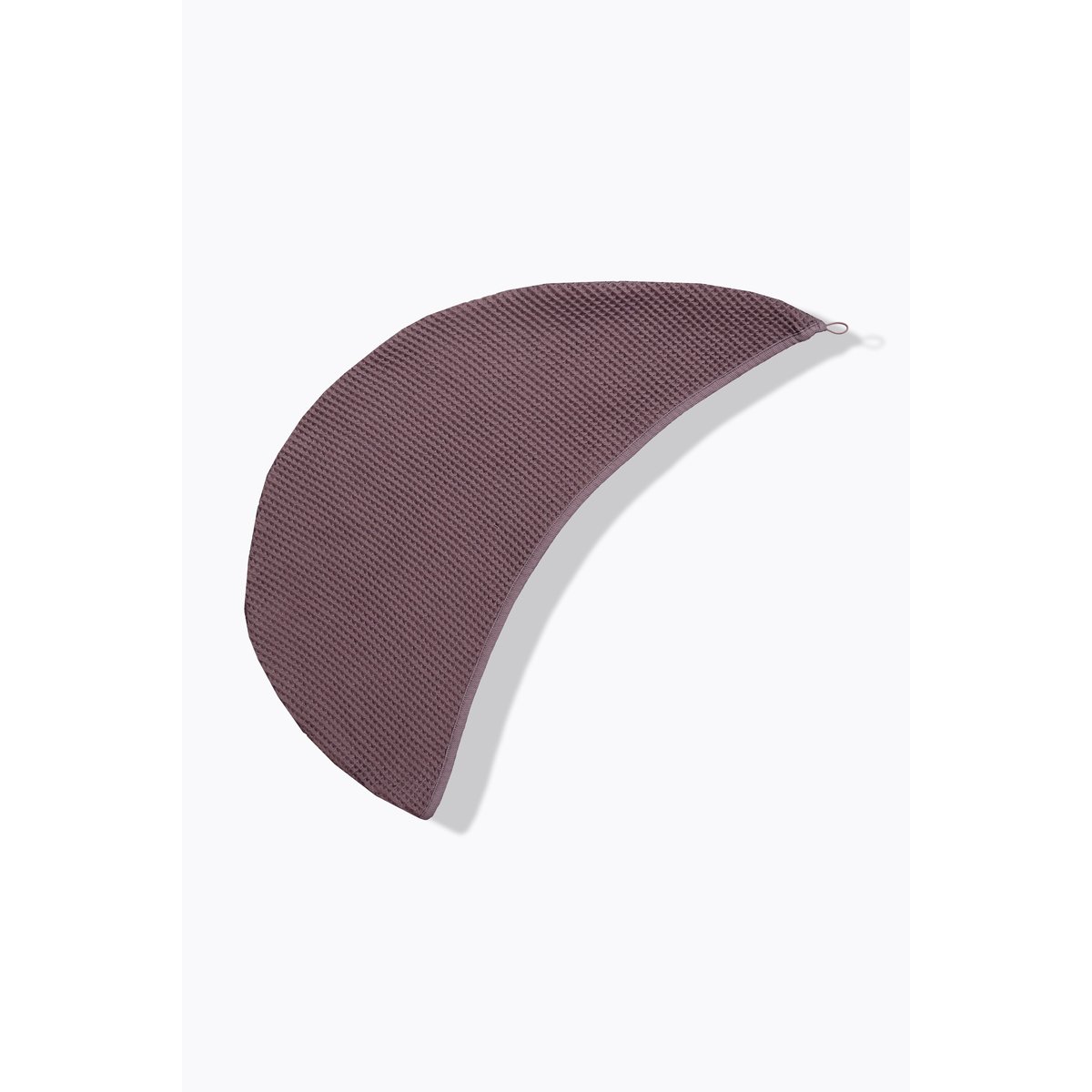 Serviette turban en piqué gaufré, bouton terre, ULLA POPKEN
