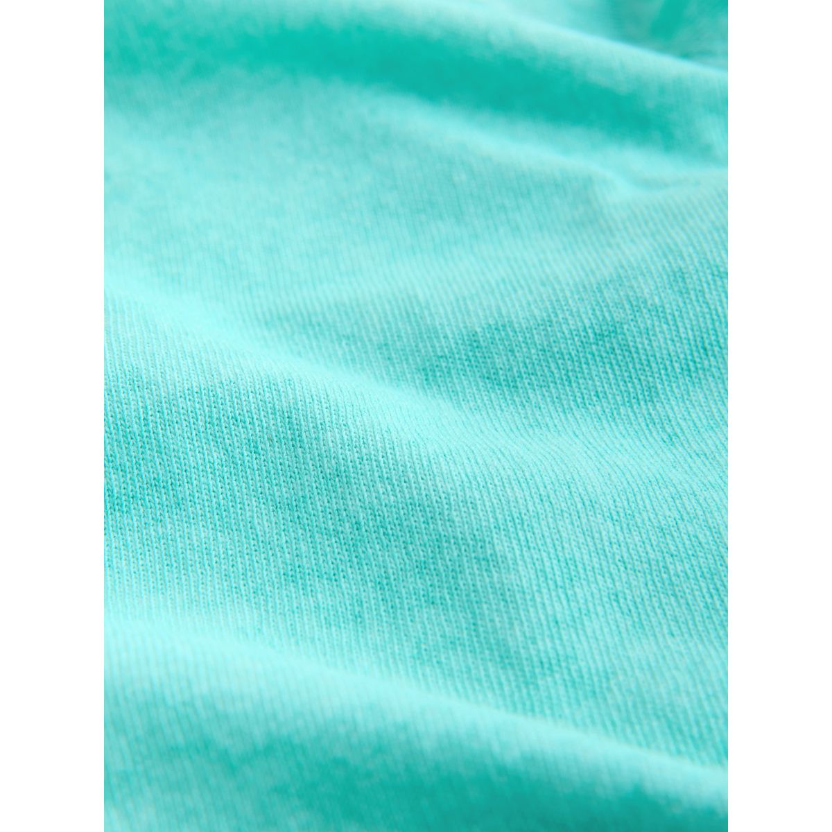 T-shirt à mancherons et coutures brutes bleu aqua, NEXT