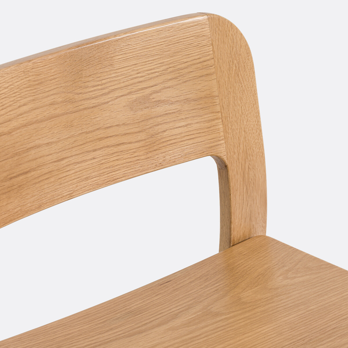 Tabouret de bar en chêne massif, TALET chêne, LA REDOUTE INTERIEURS