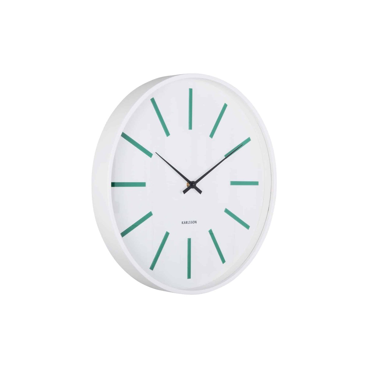 Horloge Murale Bois ARRUGA RETRO blanc, KARLSSON