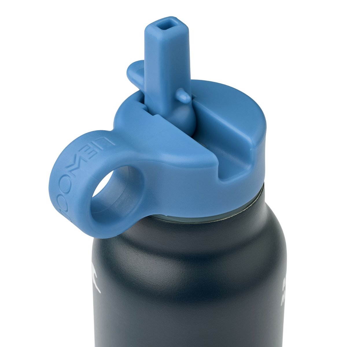 Gourde isotherme Falk bleu, blanc, vert, LIEWOOD