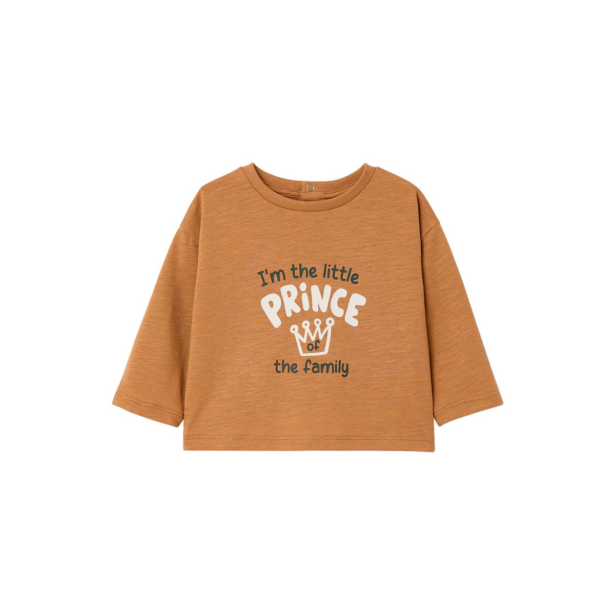 T-shirt manches longues caramel, VERTBAUDET