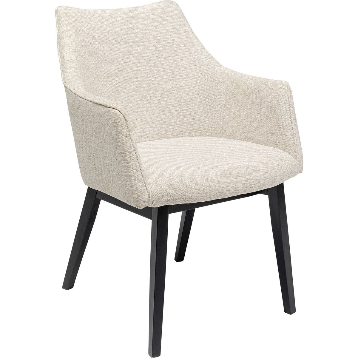 Chaise avec accoudoirs, MODINO crème, KARE DESIGN