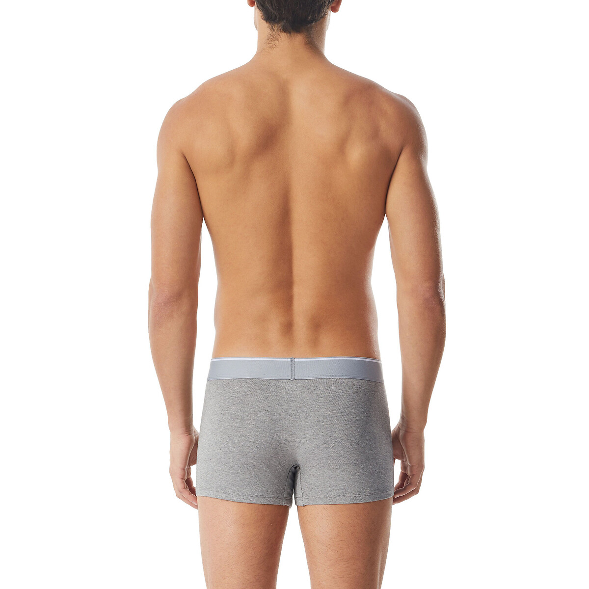 Lot de 3 boxers unis noir + gris + blanc, DIESEL