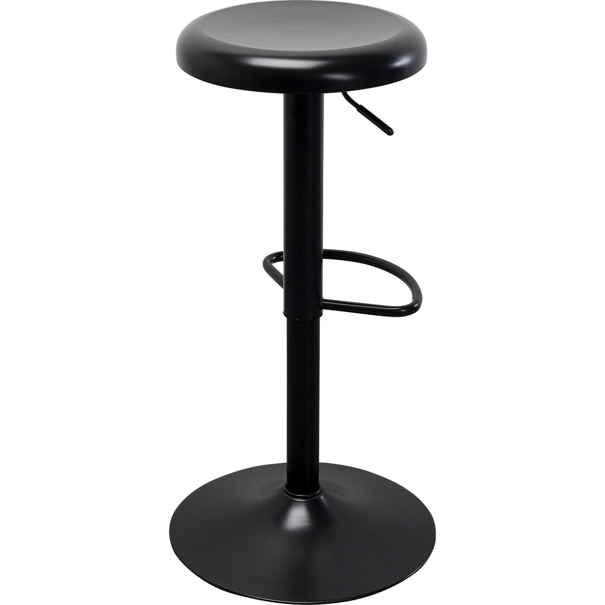 Tabouret de bar réglable en acier, KALEA noir, KARE DESIGN