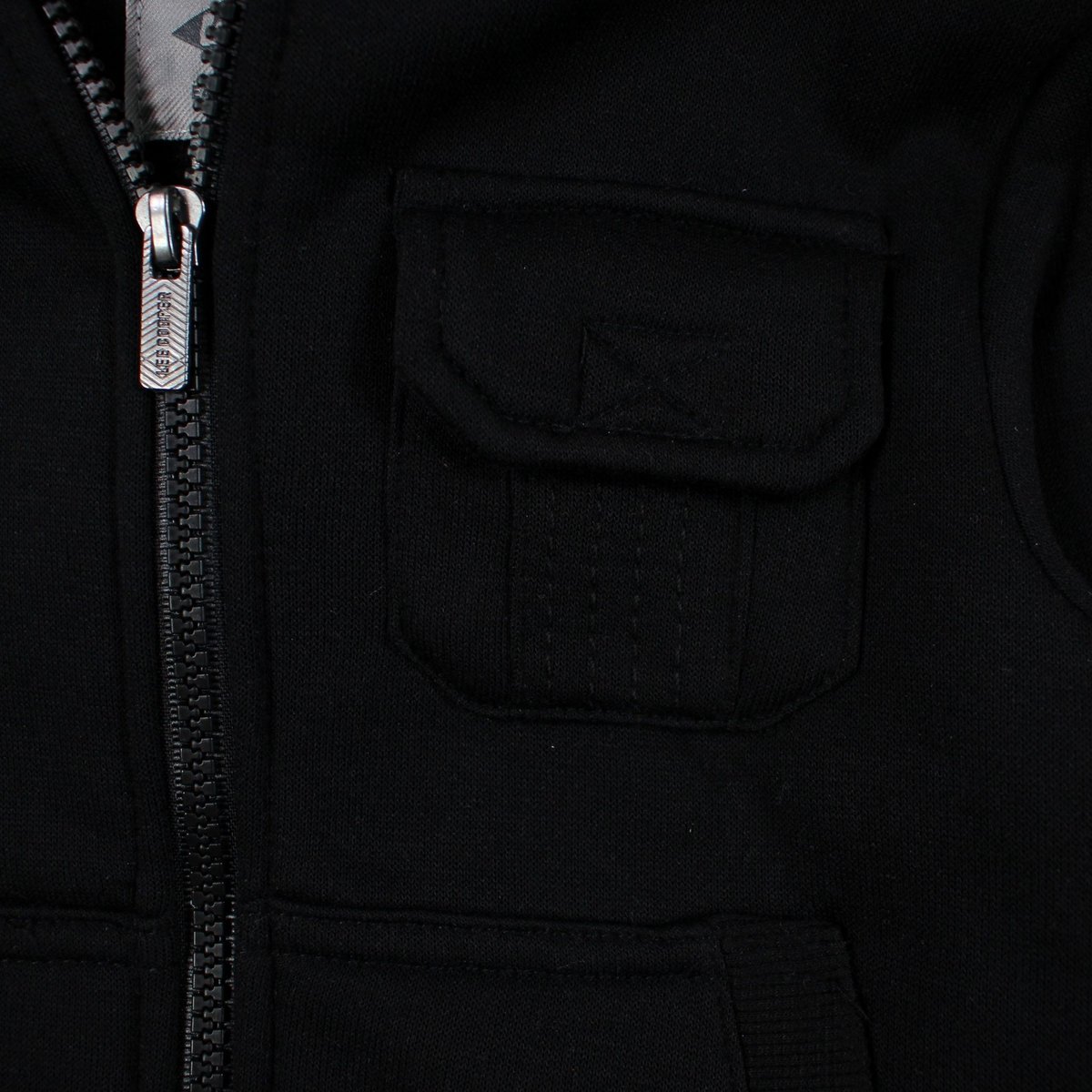 Ensemble sweat à capuche et pantalon de jogging cargo CAMPUS noir, LEE COOPER