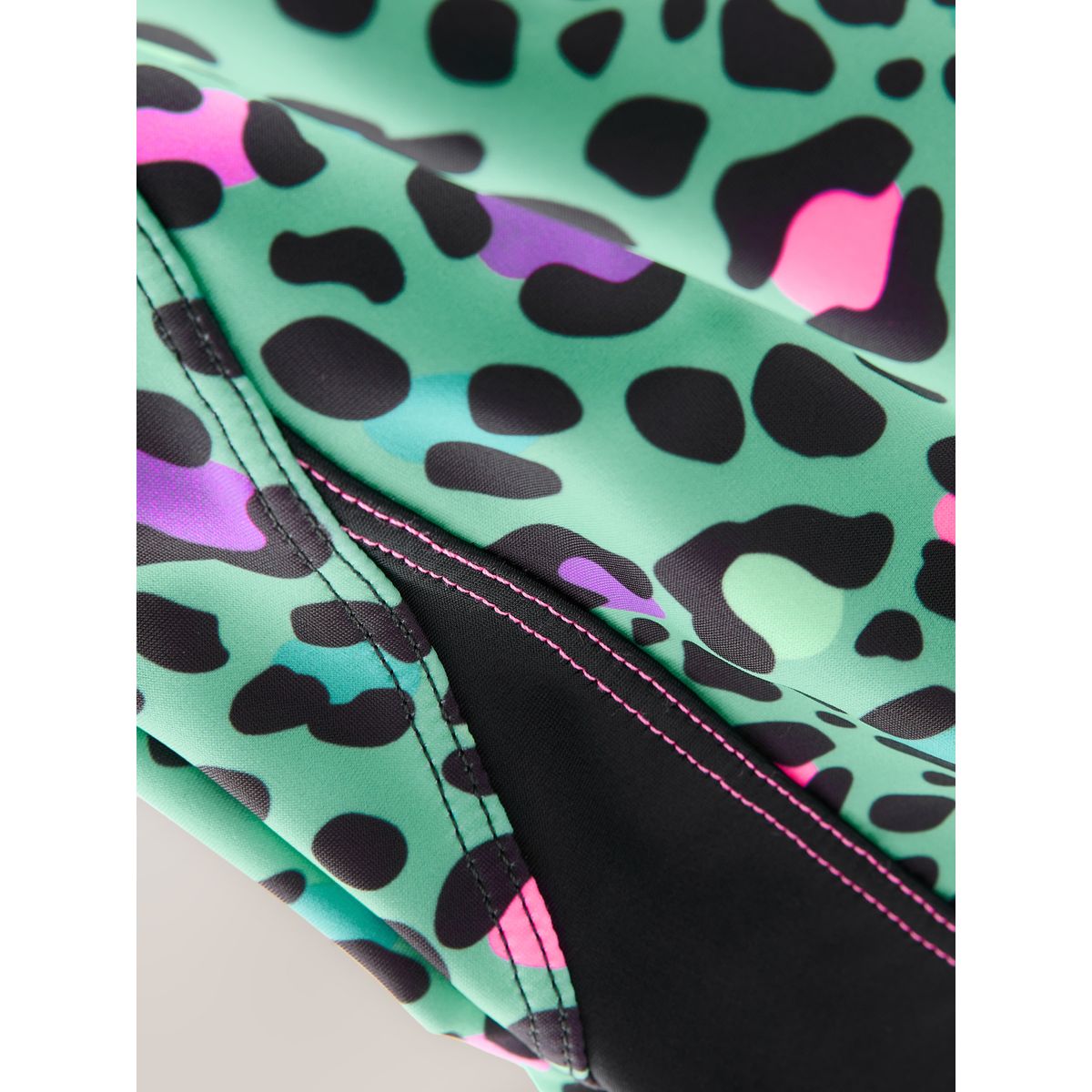 Maillot de bain sport à dos nu animal bleu turquoise, NEXT