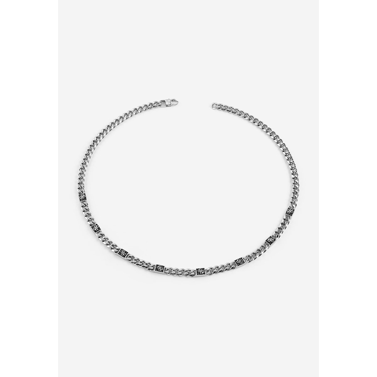 Collier 4G Frontiers argent, GUESS