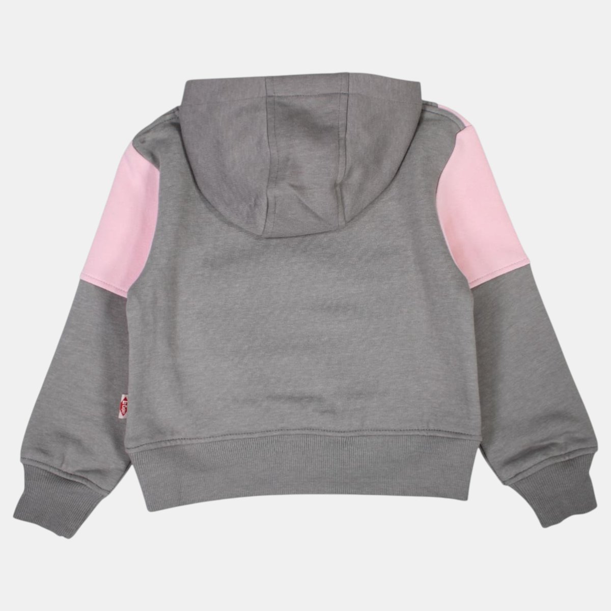 Sweat à capuche imprimé, coupe décontractée et manches longues POP GIRL gris, LEE COOPER
