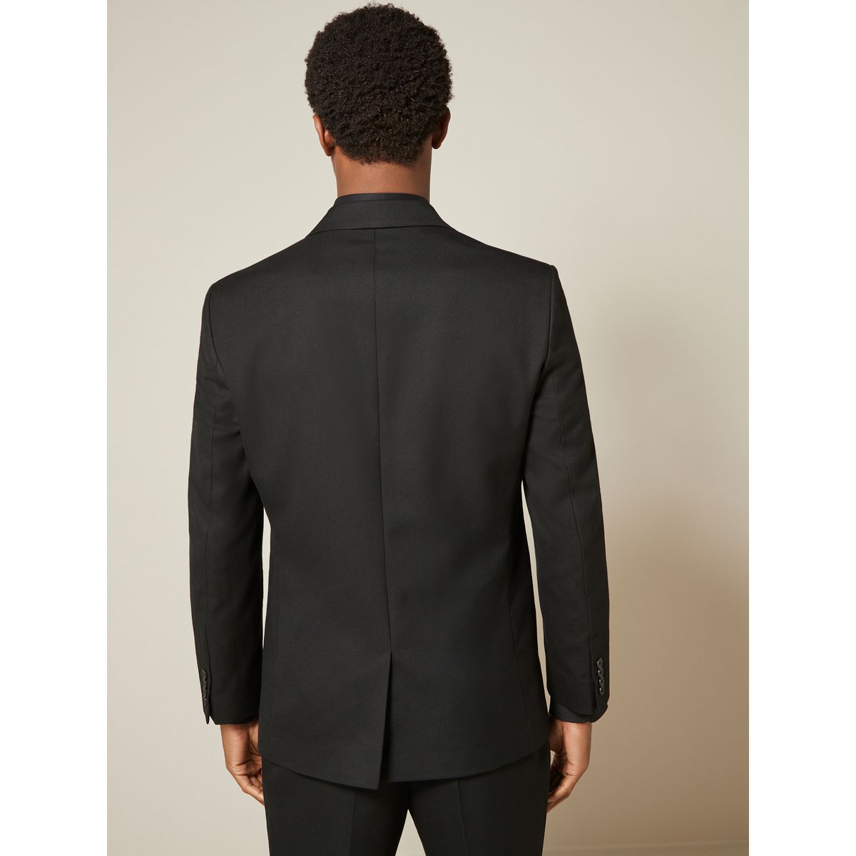 Veste de costume texturée noir, NEXT