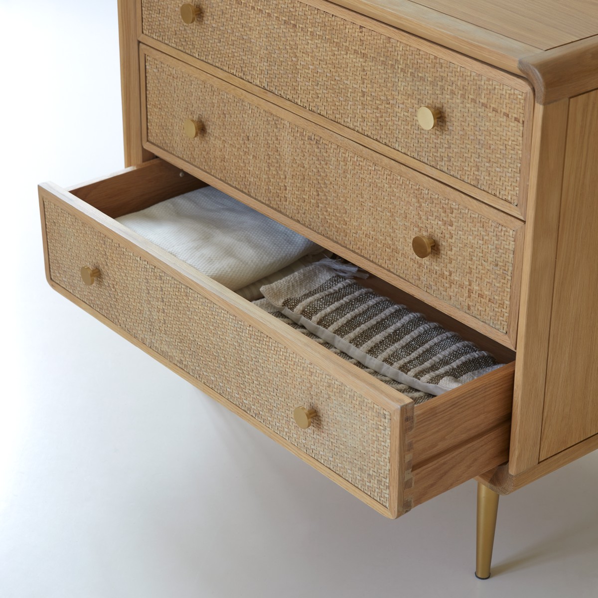 Commode en Chêne massif, COME naturel, TIKAMOON