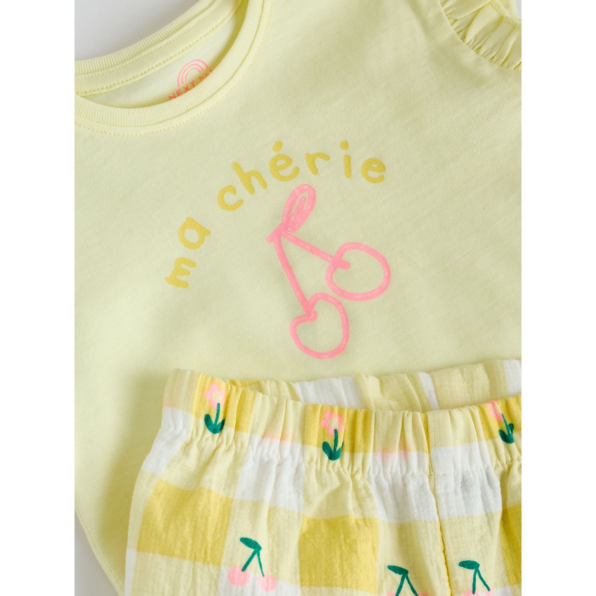 Ensemble bébé haut et legging large, 2 pièces jaune, NEXT