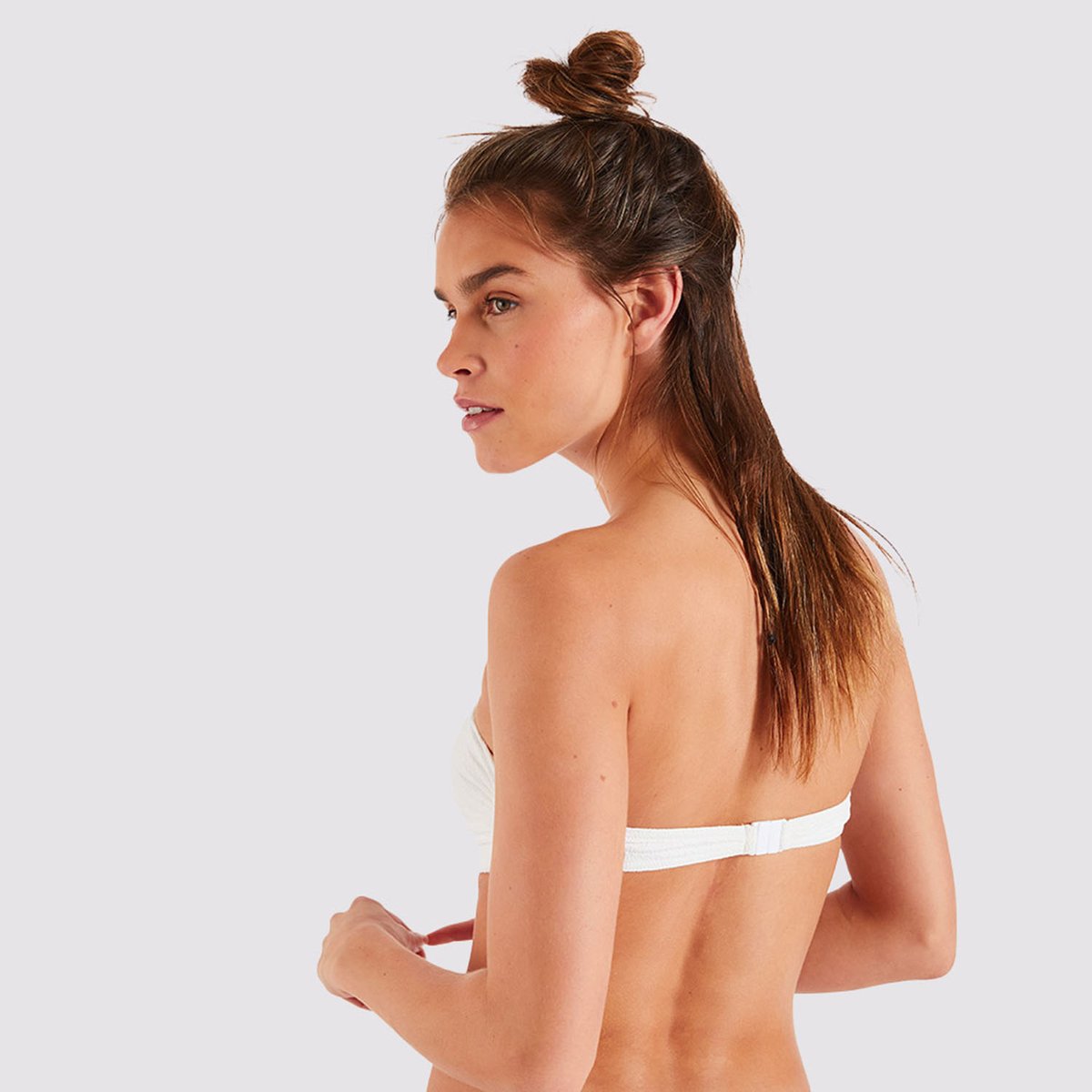 Haut de maillot bandeau Sakata - SANTAFE beige, BANANA MOON