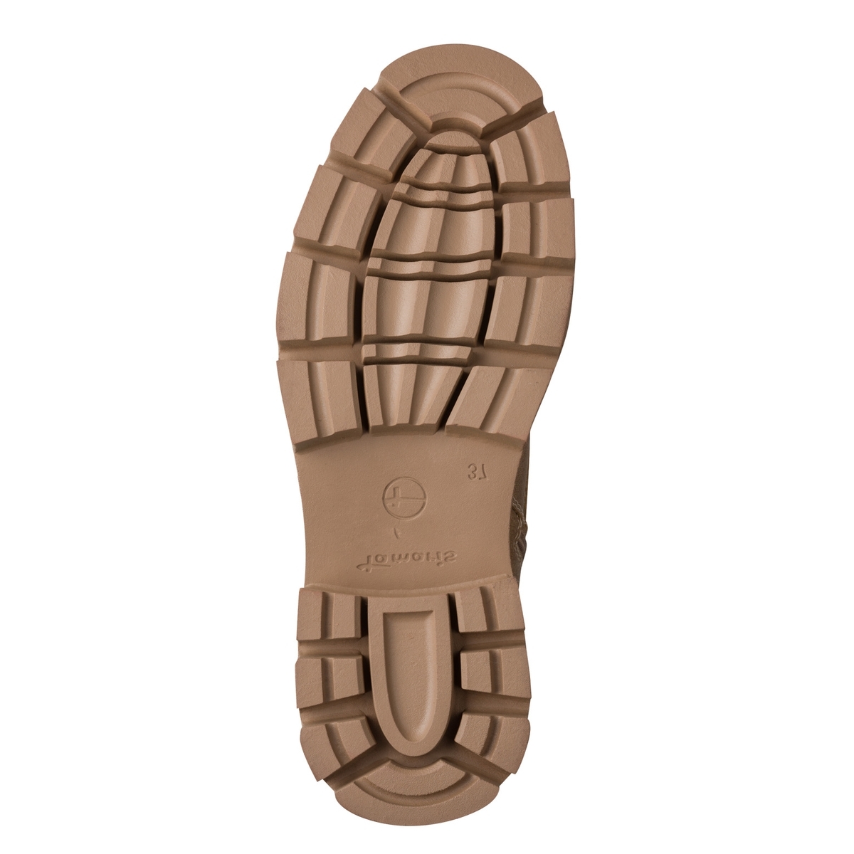 Bottine fourée marron camel, TAMARIS