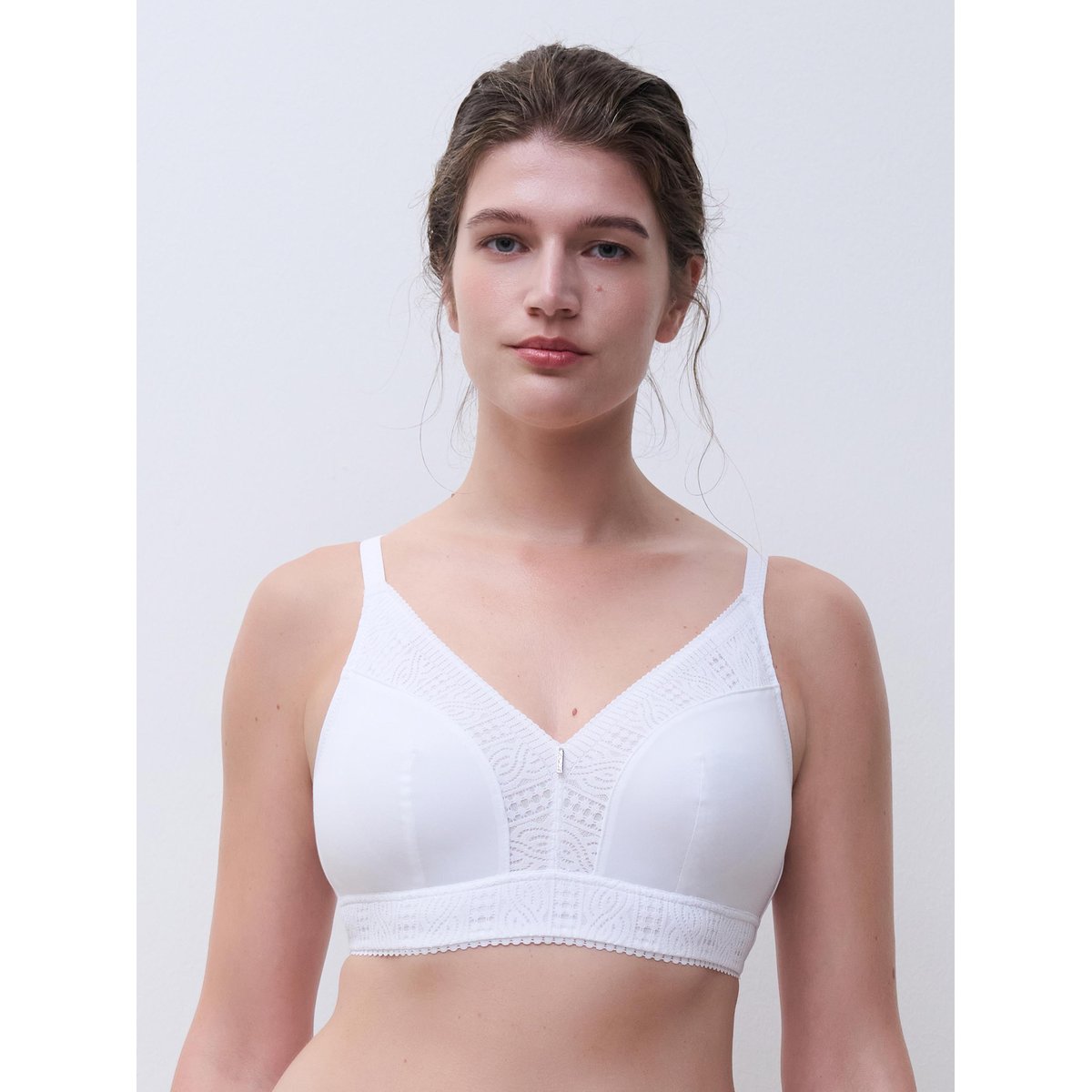 Soutien-gorge sans armature maintien EASY SUPPORT blanc, CHANTELLE