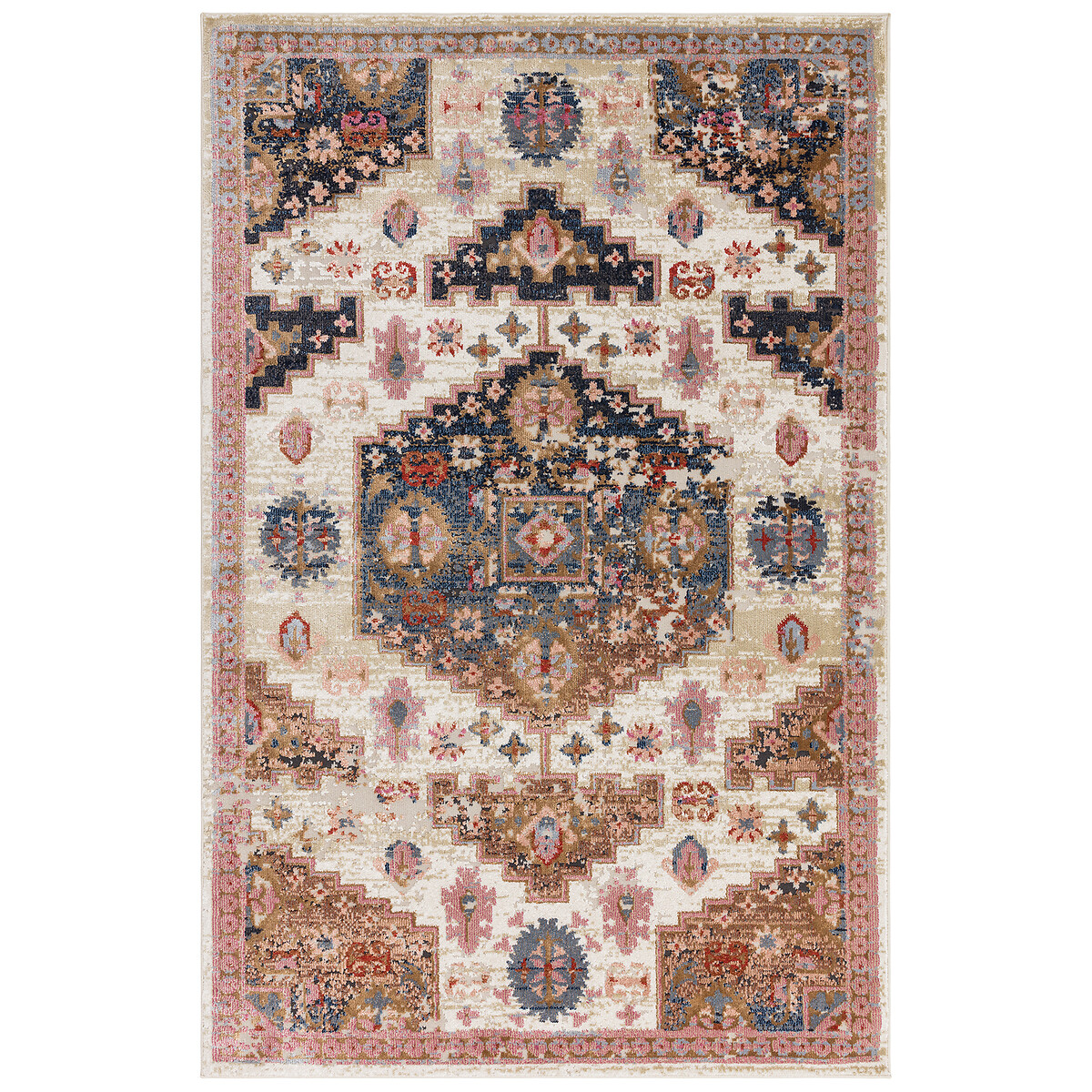 Traditional Geo Persian Style Rug multi-coloured, ÉDITÉ
