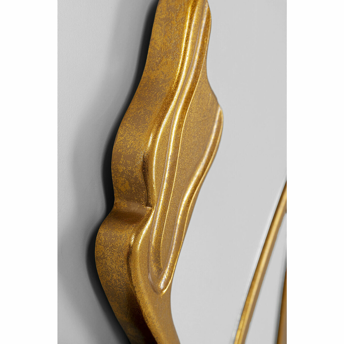 Pezzi specchio da parete oro Ø100cm specchio, KARE DESIGN