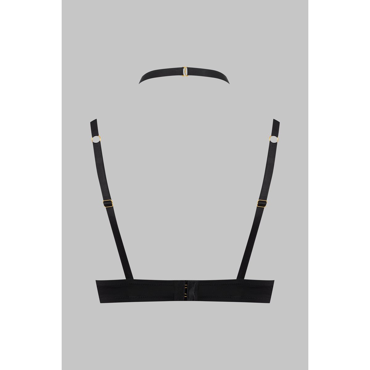 Soutien-gorge Foulard TAPAGE NOCTURNE noir, MAISON CLOSE