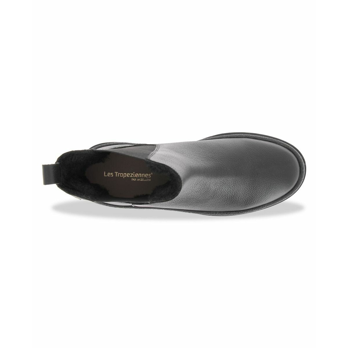 Bottines chelsea en cuir Veronica noir, LES TROPEZIENNES PAR M.BELARBI