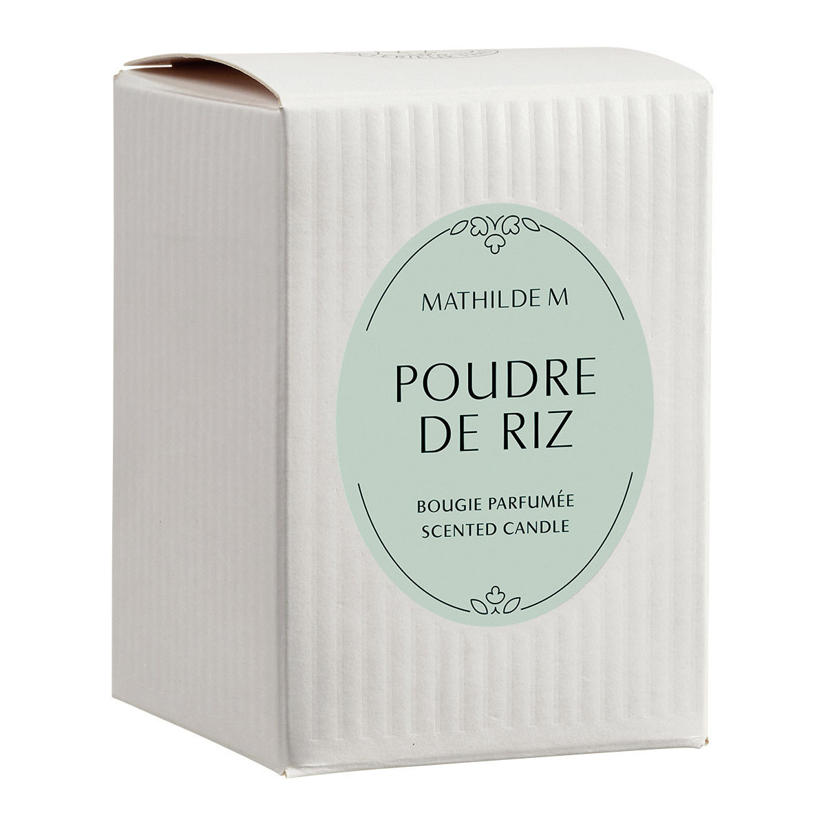 Bougie parfumée 145 g - Poudre de Riz blanc, MATHILDE M