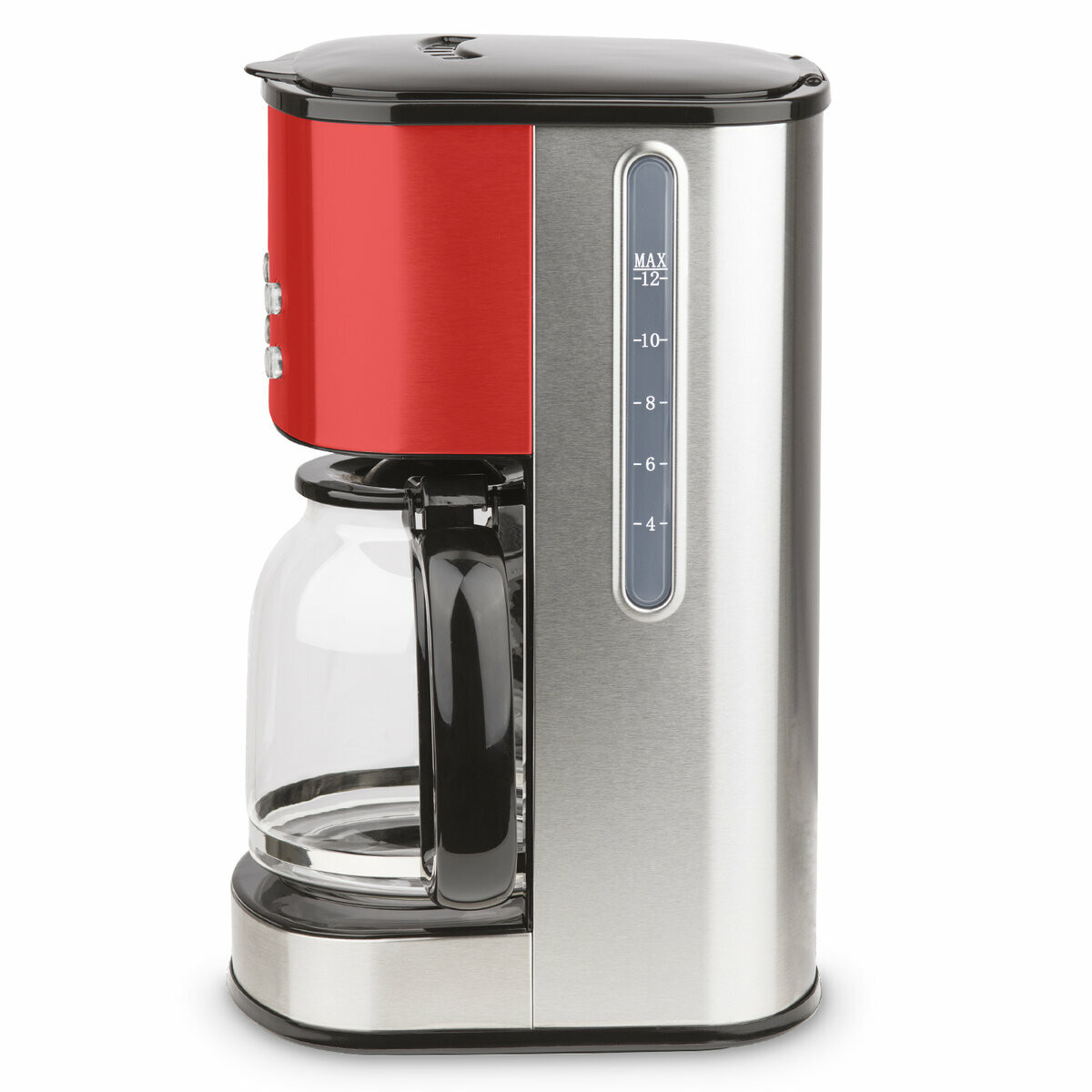 presse agrumes et cafetiere 1,8l programmable - agr60 + mg30 rouge jaune, H.KOENIG