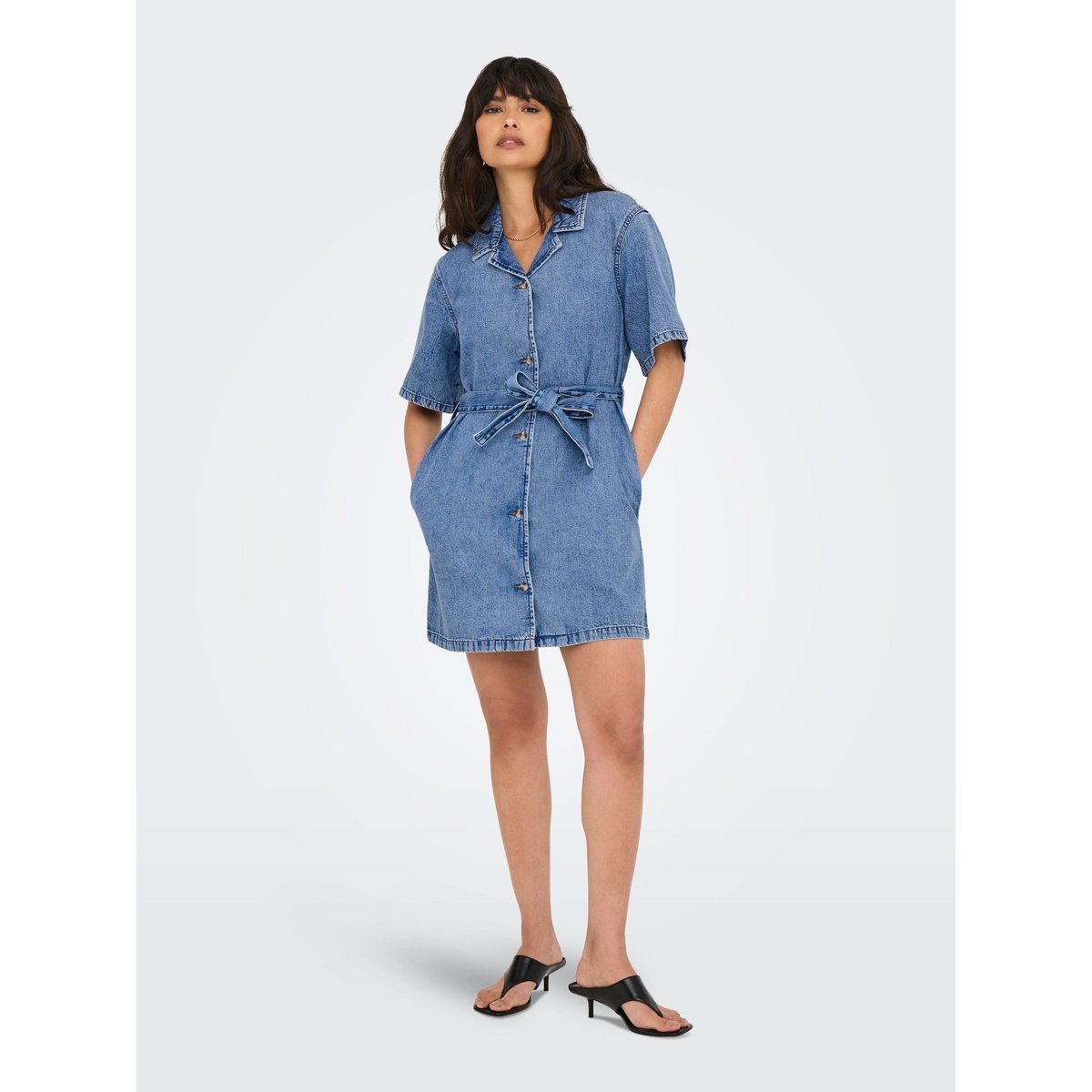 Robe En Denim light blue denim, ONLY