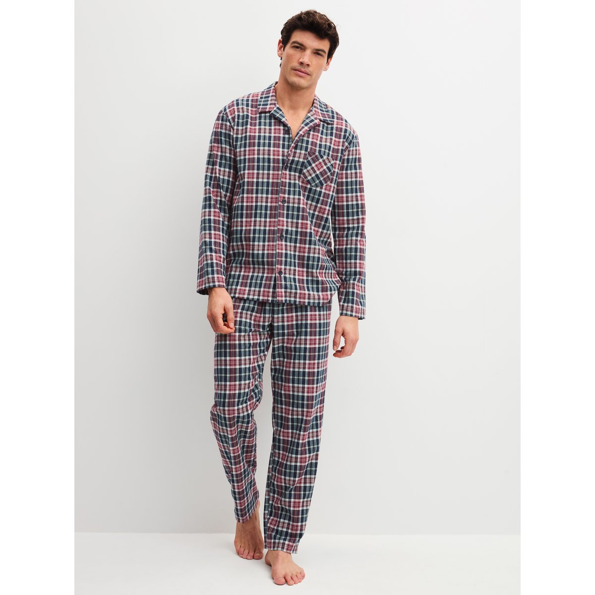manches longues Coton FAMILY & FRIENDS bleu nuit, CALIDA