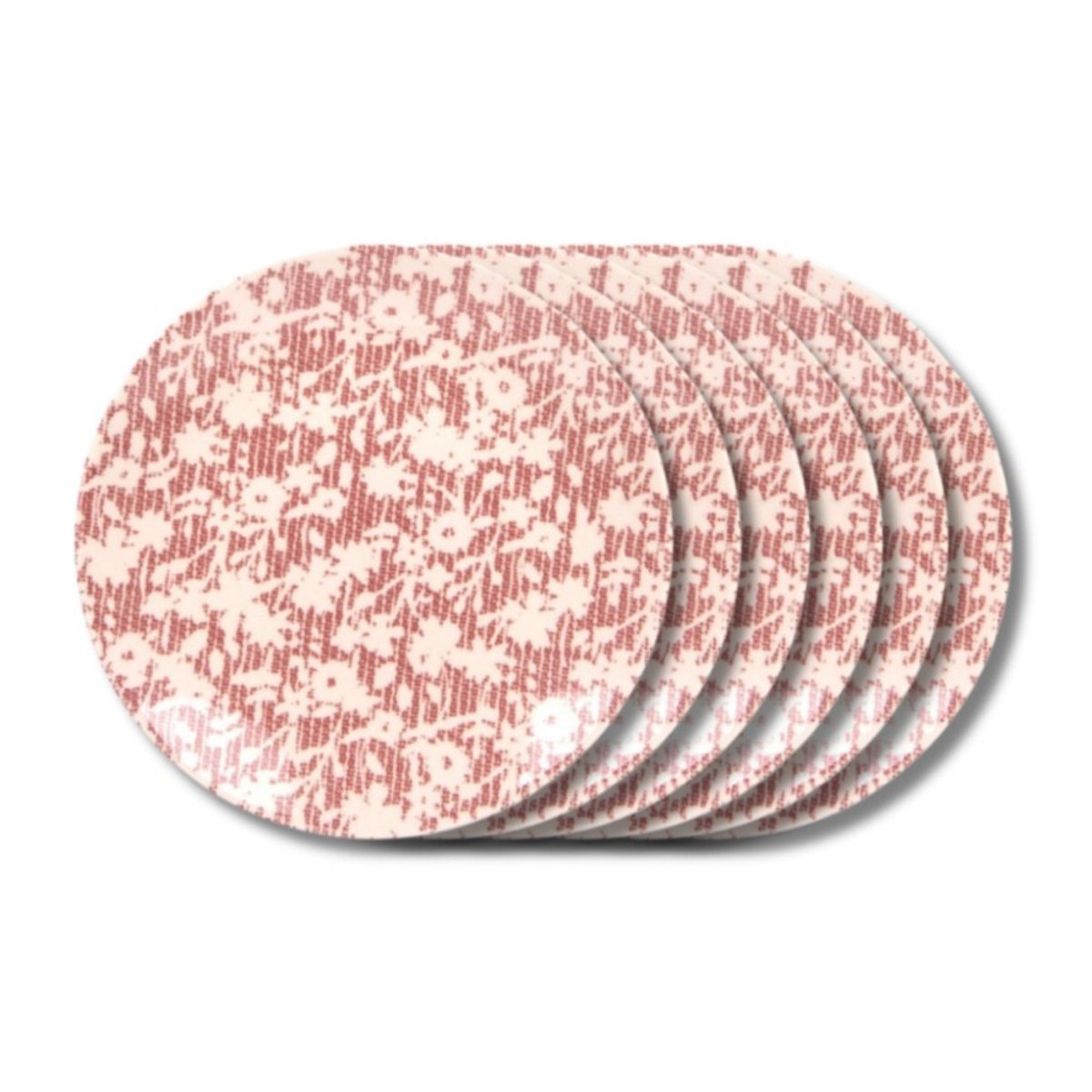 Assiette plate Léa   27 cm (lot de 6) rouge, TABLE PASSION