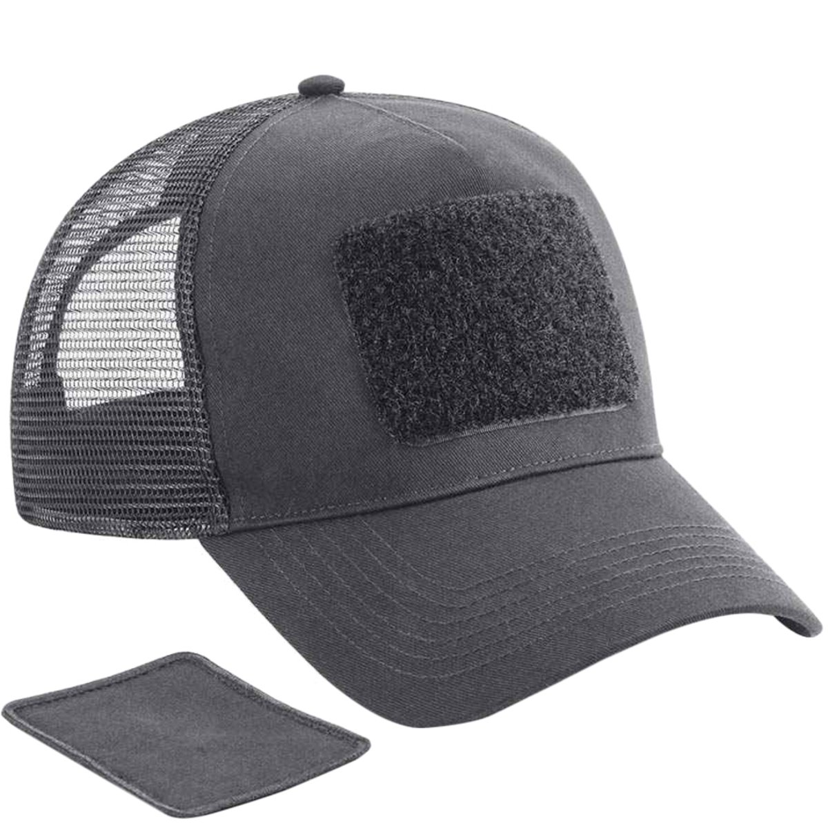 Casquette trucker gris foncé, BEECHFIELD
