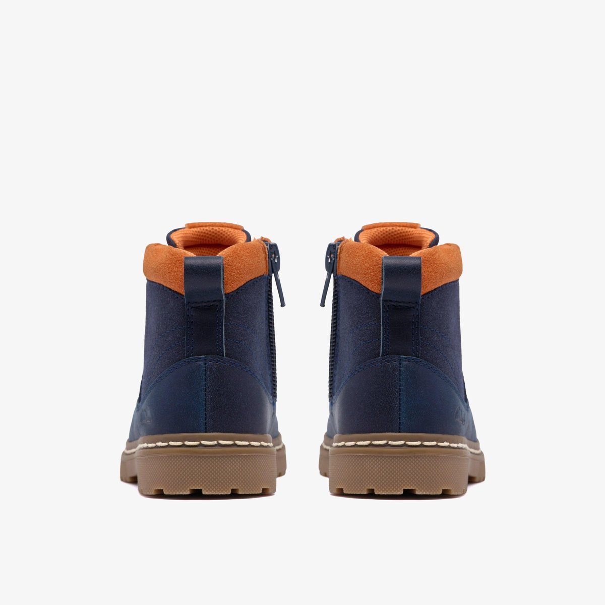 Boots Synthétique Coupe Large ADELAIDE TOP T bleu, CLARKS