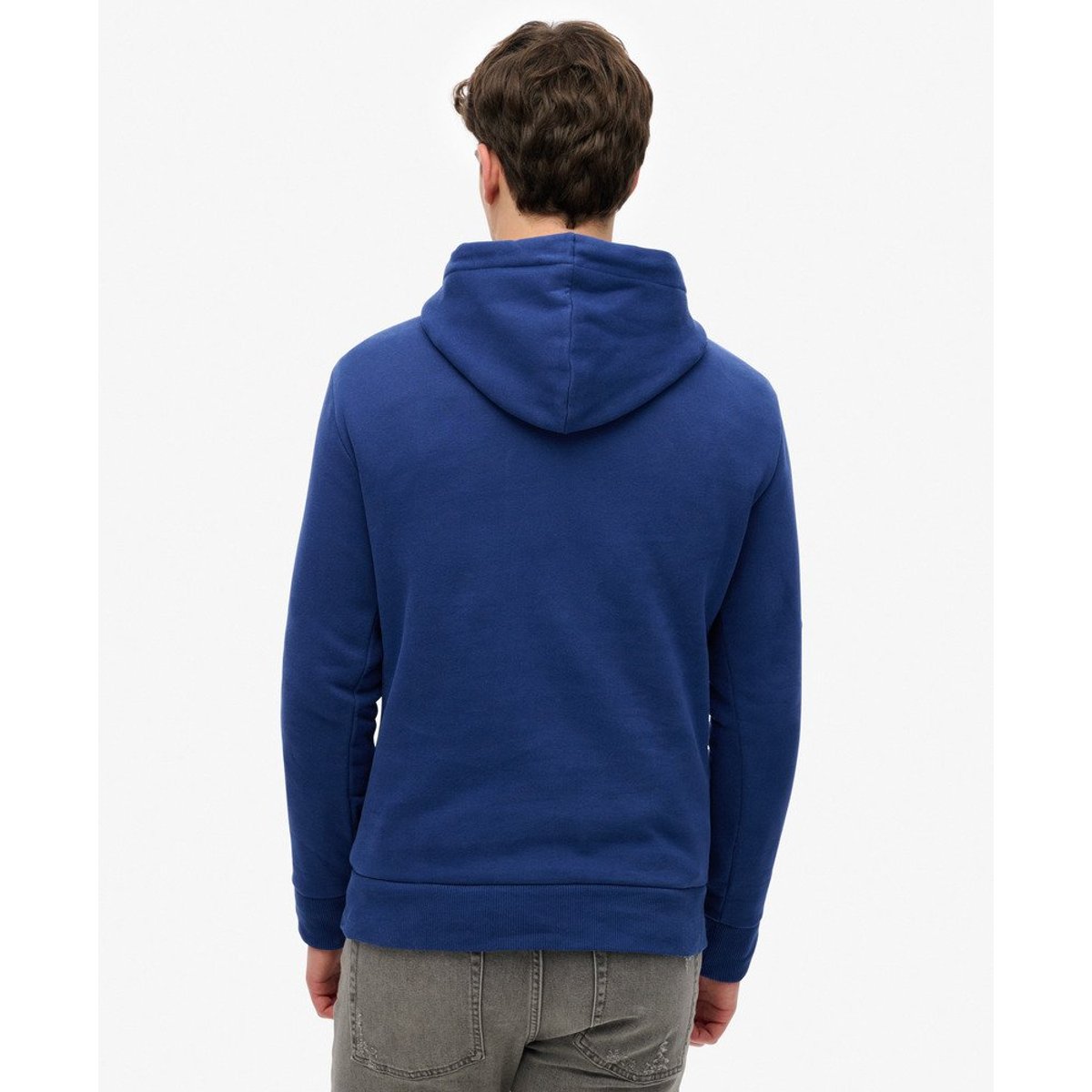 Sweat à capuche Mountain Rainbow bleu marine intense, SUPERDRY