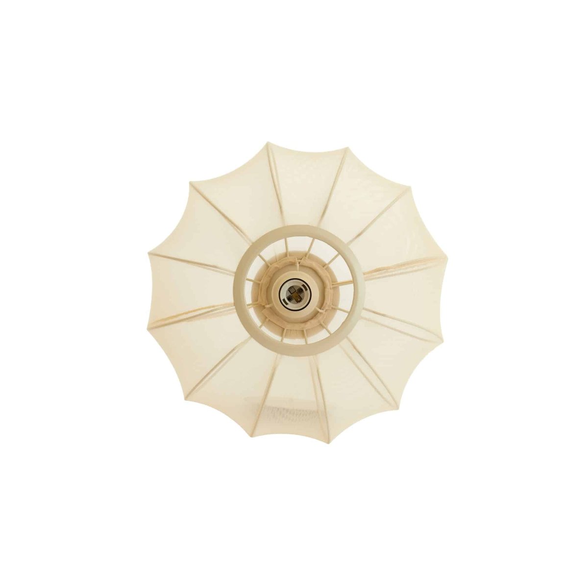 Plafonnier Textiles PLUMALIA sable, LIGHT & LIVING 