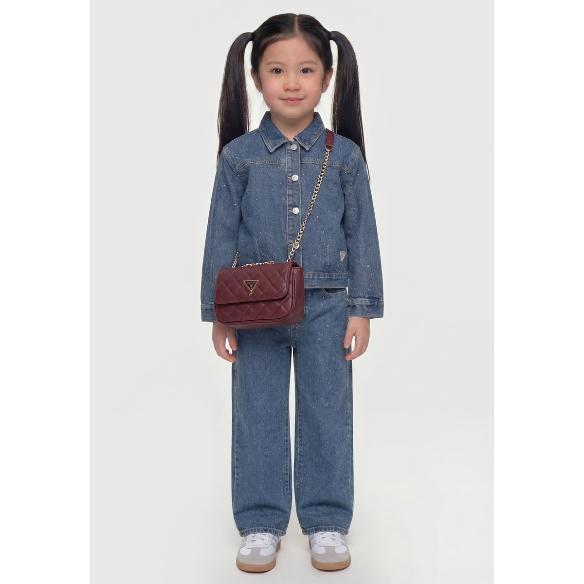 Veste En Denim bleu, GUESS KIDS